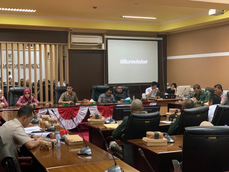 Suasana Rapat Dengan Pendapat di DPRD Tanah Bumbu