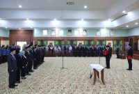Prosesi Pengambilan Sumpah Jabatan Tinggi Pratama di Lingkupa Pemerintah Provinsi Kalimantan Selatan dipimpin Gubernur, H Muhidin