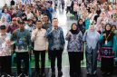 Anggota DPR RI Hj Mariana, Sosialisasikan program Makan Bergizi yang dilaksanakan di Gedung Hafiyun, Banjarmasin pada Kamis (9/10).