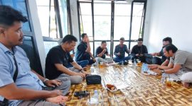 Rapat Kerja Seluruh Anggota PWI Tanah Bumbu sekaligus Persiapan Kegiatan Sosialisasi UU Pers dan ITE pada Semua Kepala SLTP dan SMA di Tanah Bumbu