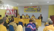 Pengurus DPD Golkar kotabaru melaksanakan rapat pleno persiapan musda Golkar ke XI  tahun 2025.