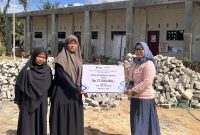 Serah Terima Bantuan dari PT Pelni Kotabaru Batulicin ke Pengurus STID Arce Cantung