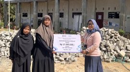 Serah Terima Bantuan dari PT Pelni Kotabaru Batulicin ke Pengurus STID Arce Cantung