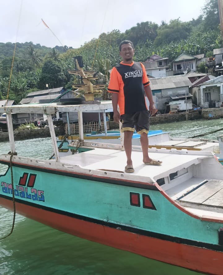 Nelayan yang diketahui hilang selama 2 hari, Taufik Hidayat keadaan selamat