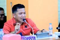 Ketua Fraksi PDI Perjuangan DPRD Kabupaten Kotabaru, Dr. Gewsima Mega Putra