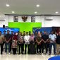 Foto bersama usai acara pisah sambu Kepala Kantor Imigrasi Kelas II TPI Batulicin dari pejabat lama ke pejabat yang baru