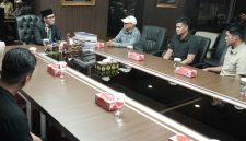 Bupati Kotabaru, H Muhammad Rusli Saat Diterima di Kantor Walikota Samarinda