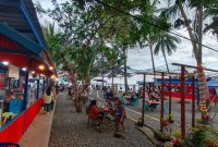 Suasana Wisata Kampung Nelayan Kotabaru