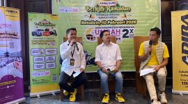 Pimpinan Adira Batulicin dan Regional Saat Sampaikan Keunggulan Adira Finance serta Akan Diadakannya Adira Expo di Kecamatan Angsana Kabupaten Tanah Bumbu