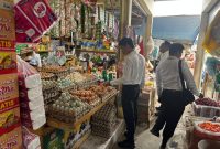 Satgas Pangan Pantau Pasar Tradisional di Kecamatan Simpang Empat Kabupaten Tanah Bumbu