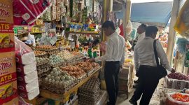 Satgas Pangan Pantau Pasar Tradisional di Kecamatan Simpang Empat Kabupaten Tanah Bumbu