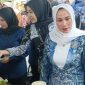 Ketua DPRD kabupaten Kotabaru Hj .Suwanti hadiri pembukaan pasar wadai UMKM Ramadhan fest