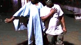 Anggota DPRD Tanah Bumbu, Said Ismail Kholil Alydrus Saat Tinjau Banjir di Desa Sarigadung