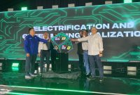 Peresmian Electrification and Green Mining di PT Borneo Indobara Kalimantan Selatan, Senin (9/2/26).