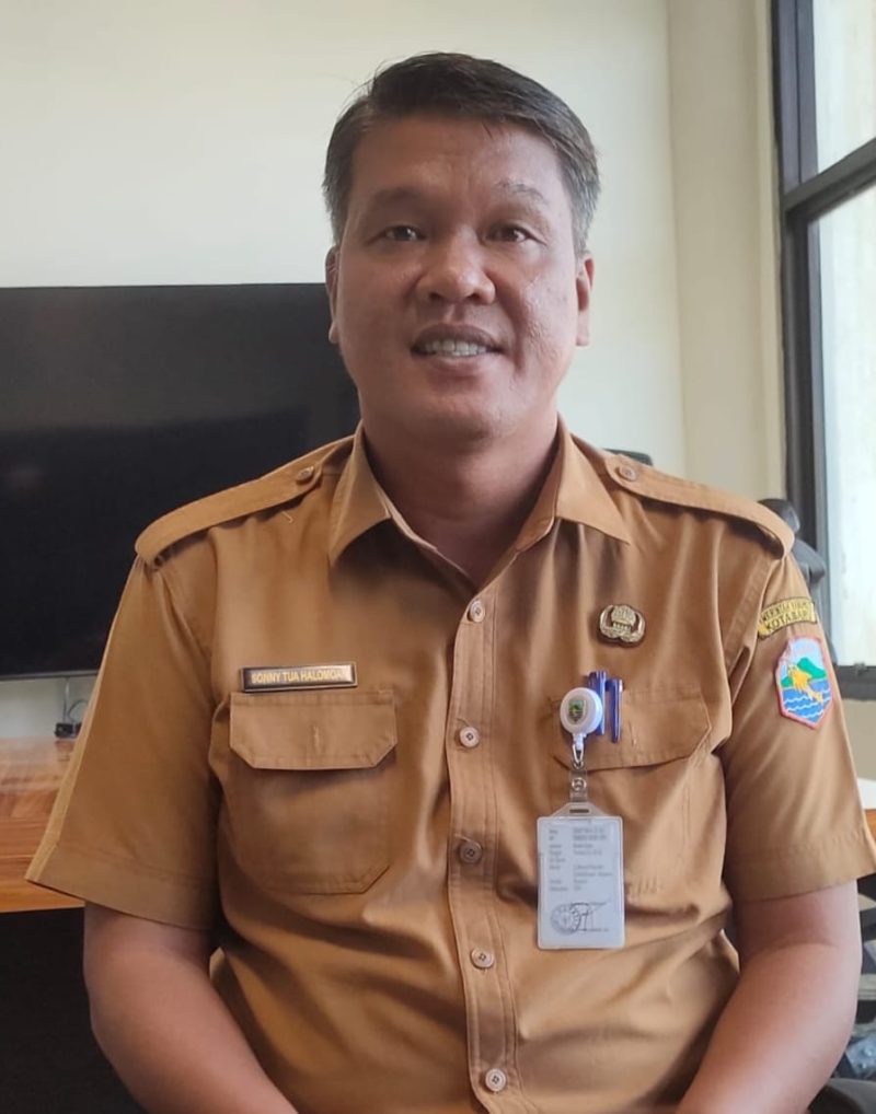 Kepala Disparpora kotabaru Sony Tua Halomoan